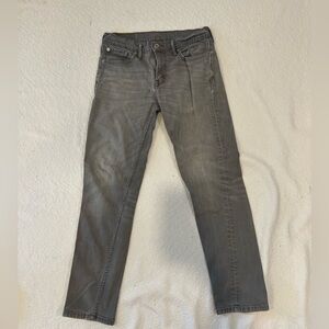 Men’s Levis 511 Gray Jeans Slim Size 30x30